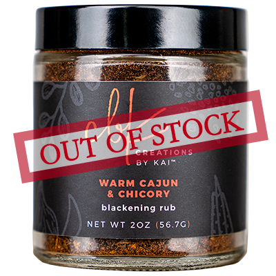 Warm Cajun & Chicory by Chef Kai Chase - Out Of Stock