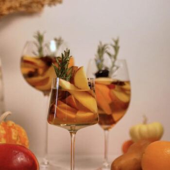 Fall Sangria by Chef Kai Chase