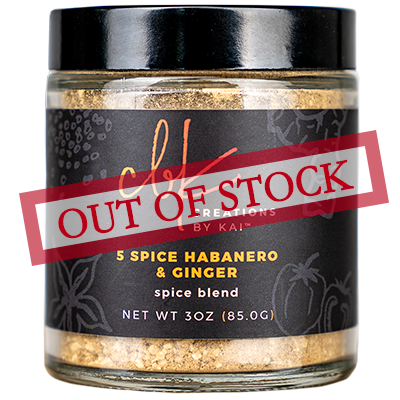 5 Spice Habanero & Ginger by Chef Kai Chase - Out Of Stock